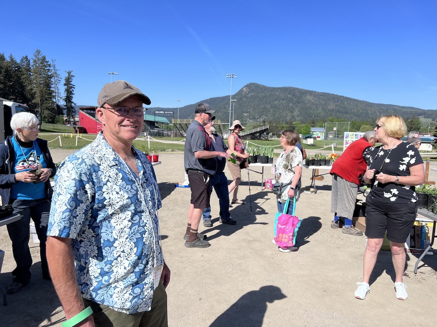 glen at plant sale